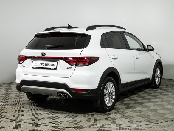 2018 Kia Rio X-Line IV, белый, 1325900 рублей - вид 4