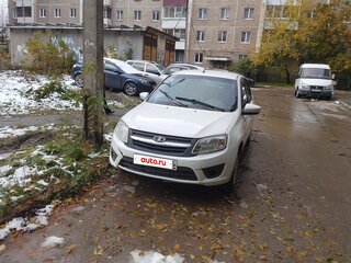 2017 Lada (ВАЗ) Granta I, белый, 250000 рублей, вид 1