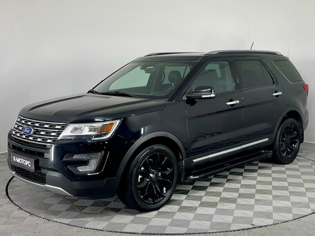 2017 Ford Explorer V Рестайлинг, чёрный, 2770000 рублей, вид 1