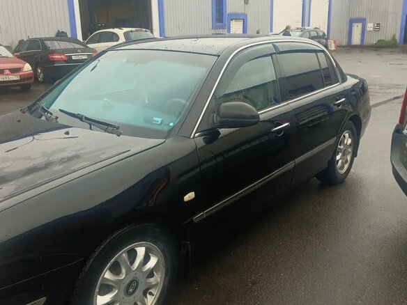 2007 Kia Opirus I, чёрный, 500000 рублей - вид 4