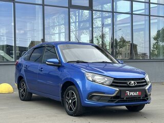 2020 Lada (ВАЗ) Granta I Рестайлинг, синий, 649000 рублей, вид 5