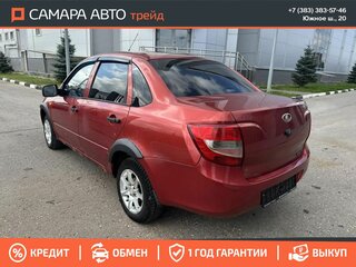 2013 Lada (ВАЗ) Granta I, красный, 174000 рублей, вид 4