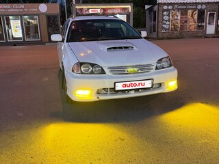 2001 Toyota Caldina II Рестайлинг, белый, 599000 рублей, вид 2