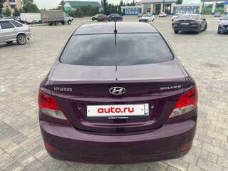 2011 Hyundai Solaris I, фиолетовый, 629000 рублей, вид 5