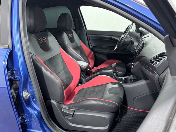 2022 Lada (ВАЗ) Vesta Sport I, синий, 1777000 рублей - вид 8