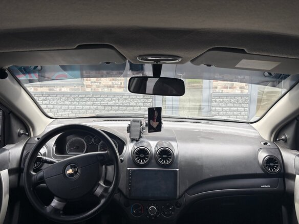 2006 Chevrolet Aveo I Рестайлинг, серебристый, 340000 рублей - вид 6