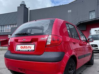 2010 Hyundai Getz I Рестайлинг, красный, 450000 рублей, вид 3