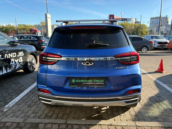 2021 Chery Tiggo 4 I Рестайлинг, синий, 1392000 рублей - вид 6
