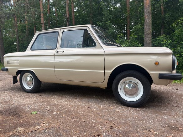 1994 ЗАЗ 968 М, бежевый - вид 1
