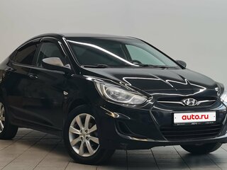 2012 Hyundai Solaris I, чёрный, 790000 рублей, вид 3