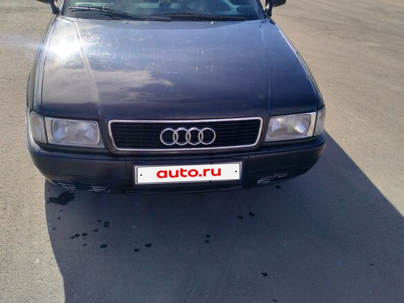 1992 Audi 80 V (B4), чёрный, 225000 рублей