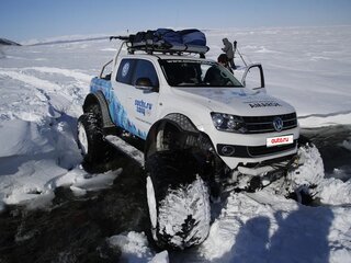 2011 Volkswagen Amarok I, коричневый, 6500000 рублей, вид 4