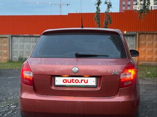 2007 Skoda Fabia II, красный, 270000 рублей, вид 4