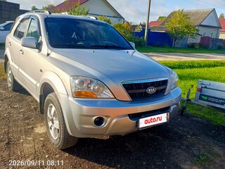 2008 Kia Sorento I Рестайлинг, серебристый, 990000 рублей, вид 1