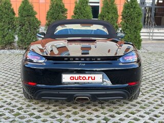 2019 Porsche Boxster T IV 718 (982), чёрный, 4990000 рублей, вид 4