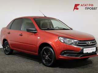 2019 Lada (ВАЗ) Granta I Рестайлинг, красный, 530000 рублей, вид 3