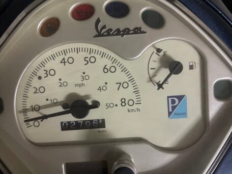 2008 Vespa LX 50, синий, 299999 рублей, вид 2