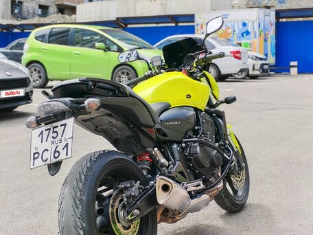 2009 Honda CB 600F Hornet, жёлтый, 650000 рублей, вид 3