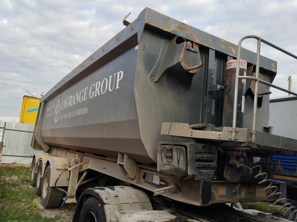 2021 Grunwald Полуприцеп самосвальный, серый, 1650000 рублей - вид 1