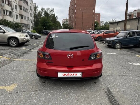 2005 Mazda 3 I (BK), красный, 460000 рублей - вид 6