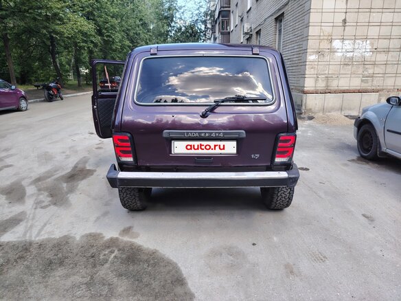 2001 Lada (ВАЗ) 2121 (4x4) I Рестайлинг, фиолетовый, 210000 рублей - вид 8