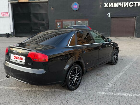 2007 Audi A4 III (B7), чёрный - вид 5