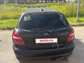 2001 Nissan Almera II (N16), чёрный, 125000 рублей, вид 4