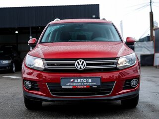 2012 Volkswagen Tiguan I Рестайлинг, красный, 1399000 рублей, вид 3