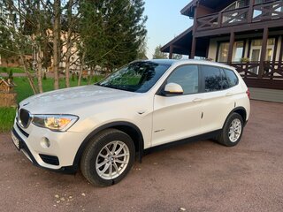 2015 BMW X3 20d xDrive II (F25) Рестайлинг, белый, 1990000 рублей, вид 4