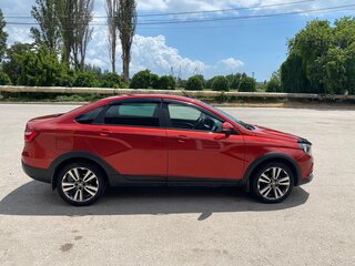 2018 Lada (ВАЗ) Vesta Cross I, красный, 1150000 рублей, вид 3
