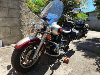 2004 Yamaha XVS1100, красный, 650000 рублей, вид 3