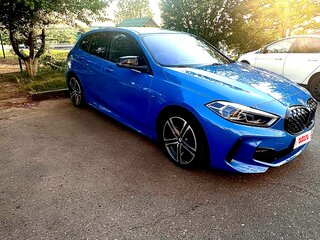 2019 BMW 1 серии 118d III (F40), синий, 2750000 рублей, вид 4