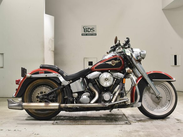 1998 Harley-Davidson Fat Boy, пурпурный, 480000 рублей