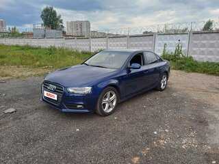 2013 Audi A4 IV (B8) Рестайлинг, синий, 1050000 рублей, вид 1