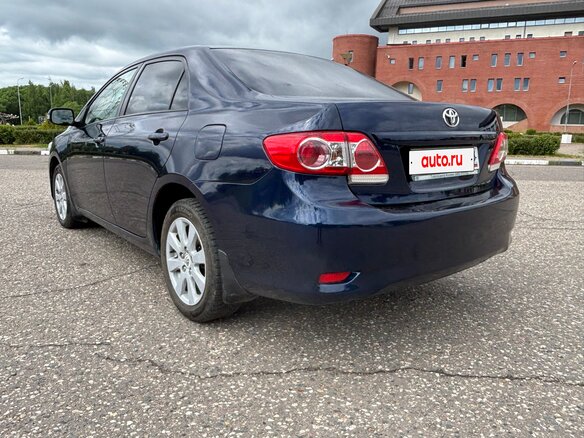 2012 Toyota Corolla X (E140, E150) Рестайлинг, синий, 1050000 рублей - вид 5