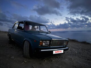 2004 Lada (ВАЗ) 2107, голубой, 385000 рублей, вид 2