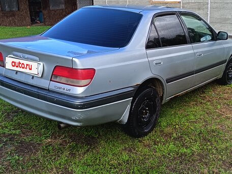 1996 Toyota Carina VII (T210), серебристый, 350000 рублей, вид 5