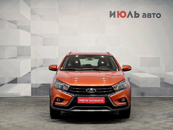 2019 Lada (ВАЗ) Vesta SW Cross I, оранжевый - вид 2