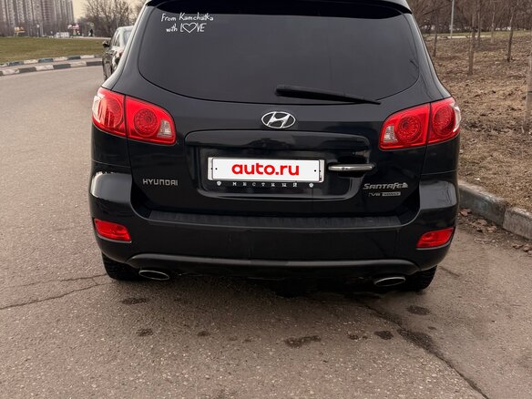 2006 Hyundai Santa Fe II, чёрный, 900000 рублей - вид 6