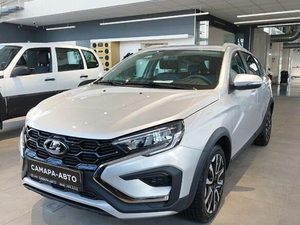 2026 Lada (ВАЗ) Vesta SW Cross I Рестайлинг (NG), серебристый, 2118000 рублей - вид 5