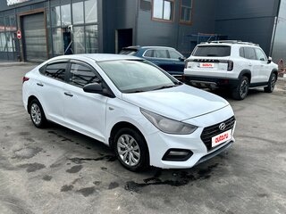 2018 Hyundai Solaris II, серый, 550000 рублей, вид 3