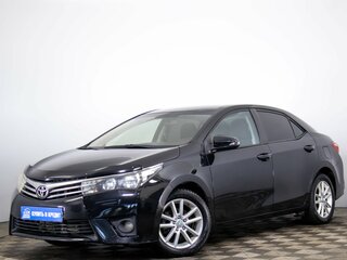 2013 Toyota Corolla XI (E160, E170, E180), чёрный, 1179000 рублей, вид 3