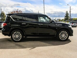 2017 Infiniti QX80 I Рестайлинг, чёрный, 2507300 рублей, вид 4
