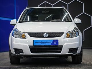 2013 Suzuki SX4 I (Classic) Рестайлинг, белый, 750000 рублей, вид 4