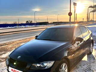 2006 BMW 3 серии 320i V (E90/E91/E92/E93), чёрный, 970000 рублей, вид 4