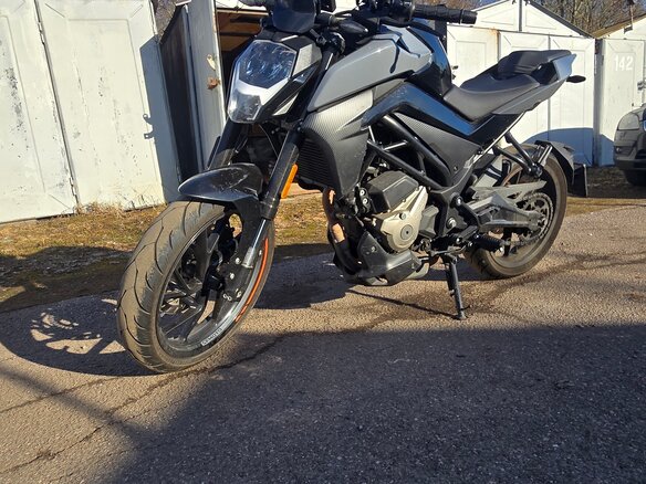 2023 CFMoto 250NK, чёрный, 220000 рублей