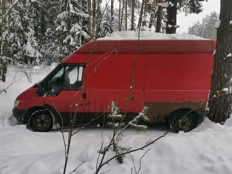 2004 Ford Transit, красный, 330000 рублей, вид 5