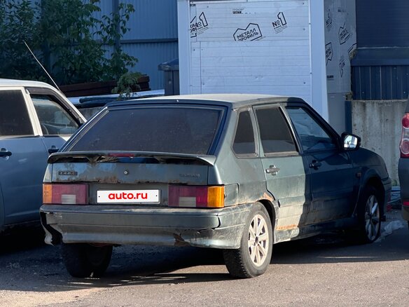 2010 Lada (ВАЗ) 2114, зелёный - вид 3