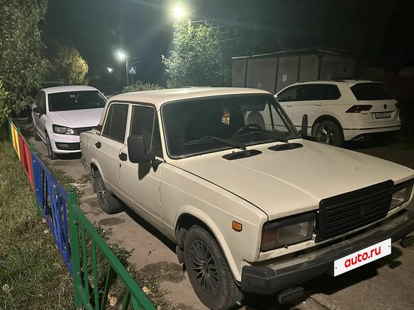 1996 Lada (ВАЗ) 2107, бежевый, 109000 рублей