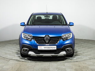 2021 Renault Logan Stepway II Рестайлинг, синий, 1099700 рублей, вид 2